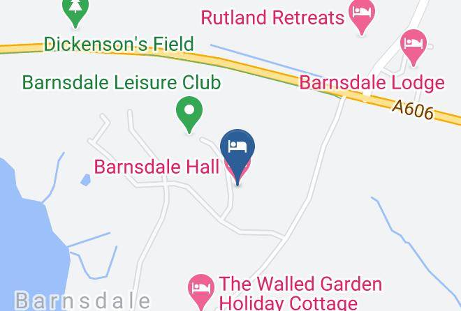 Rutland - Barnsdale Hall Hotel Maps
