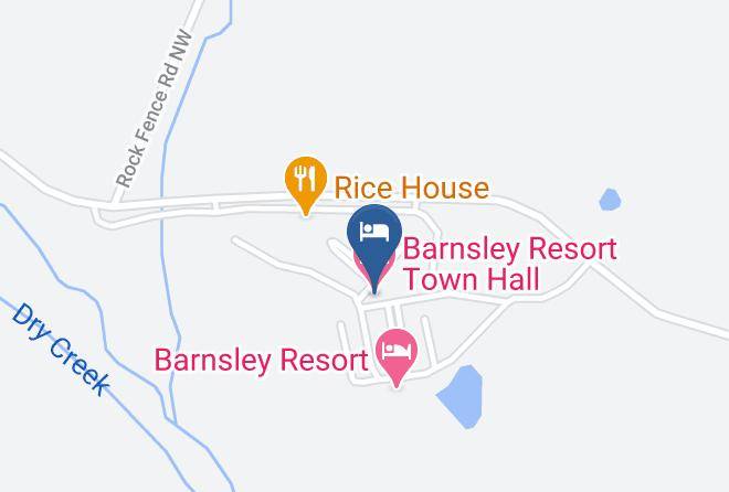 Barnsley Resort Town Hall Map