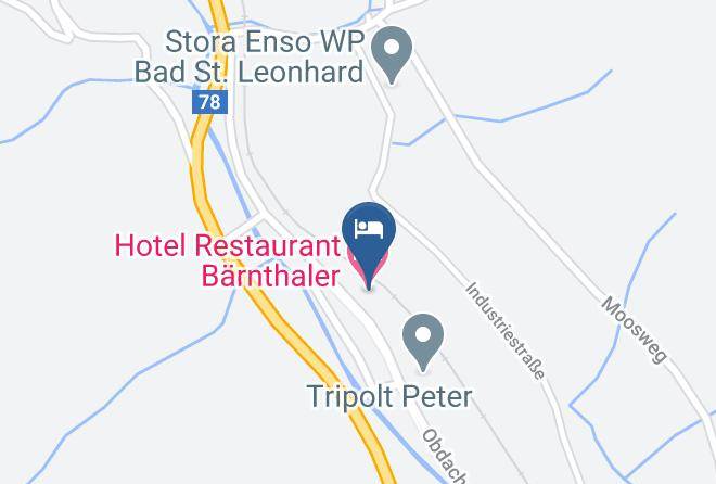 Wolfsberg - Barnthaler Gasthof Restaurant Maps