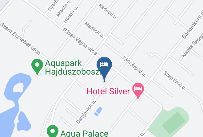 Hajduszoboszlo - Baro Panzio Maps