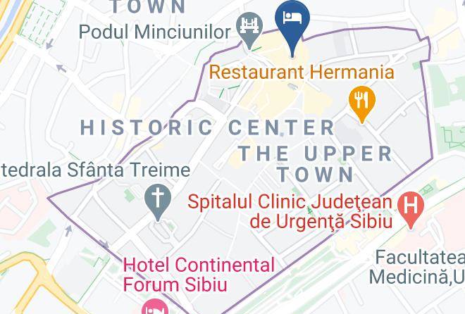 Sibiu - Baroc Cafe Maps