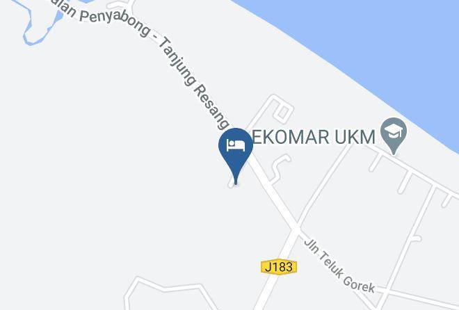 Daerah Mersing - Barokah Hill Beach Resort Maps