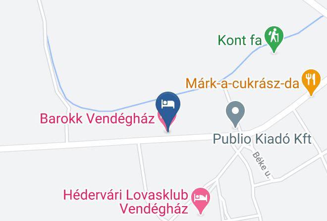 Hedervar - Barokk Vendeghaz Maps