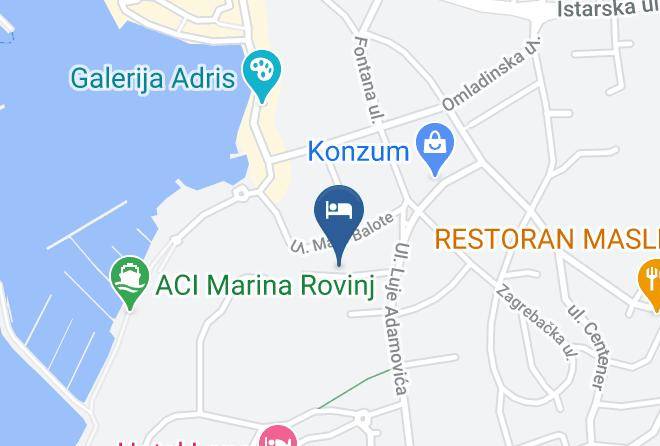 Rovinj - Baron Gautsch Maps