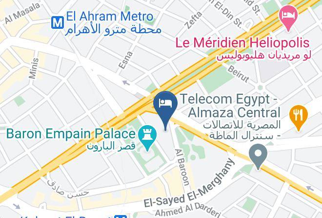Cairo - Baron Hotel Heliopolis Maps