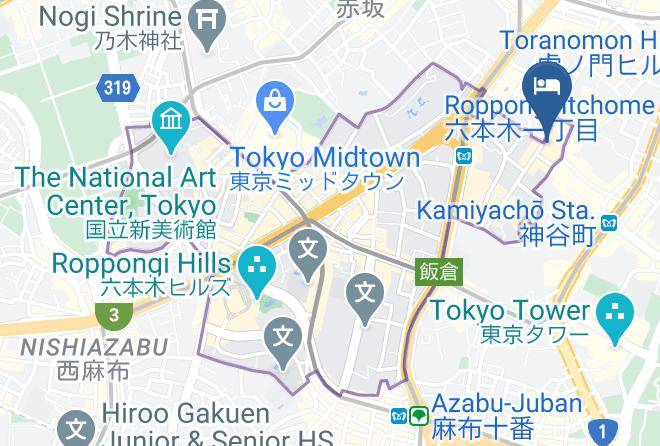 Minato Ward - Baron Okura Maps