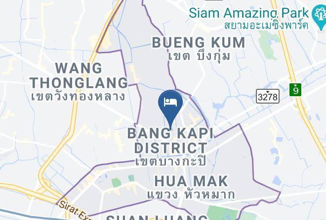 Bang Kapi District - Baron Zotel Bangkok Maps