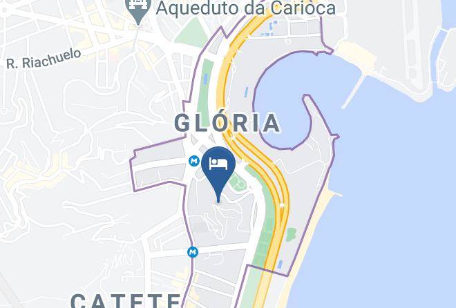 Rio De Janeiro Gloria - Barongarden Maps
