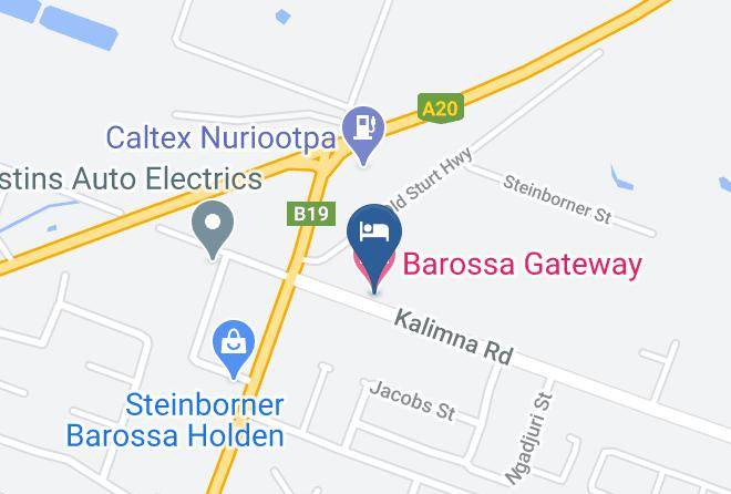 Barossa - Barossa Gateway Motel Maps