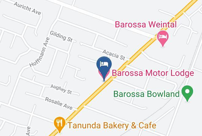 Barossa - Barossa Motor Lodge Maps