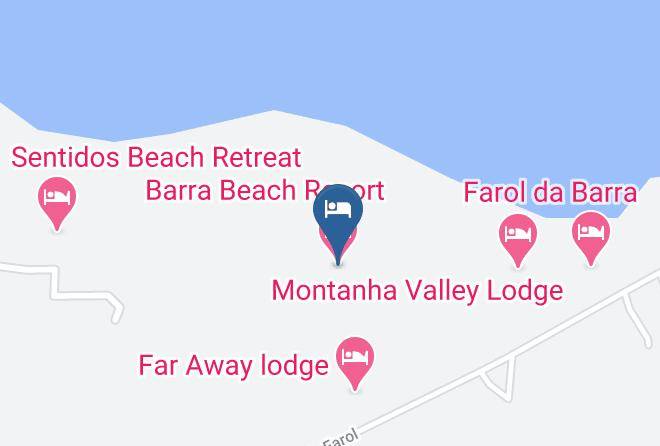 Praia Do Tofo - Barra Beach Resort Maps