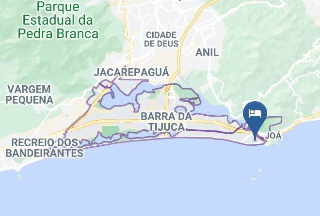 Rio De Janeiro Barra Da Tijuca - Barra Leme Maps