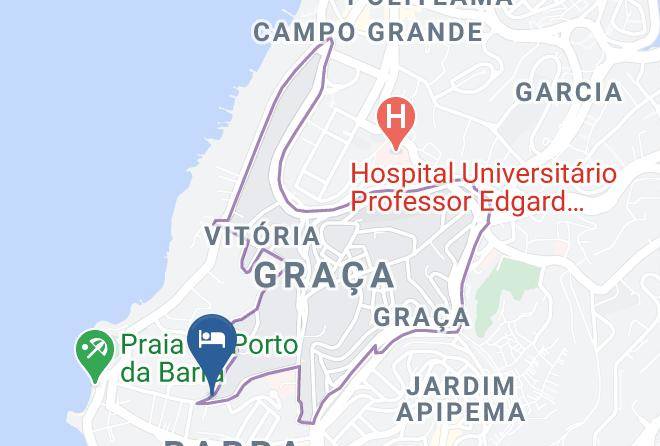 Salvador - Barra Living & Coworking Maps