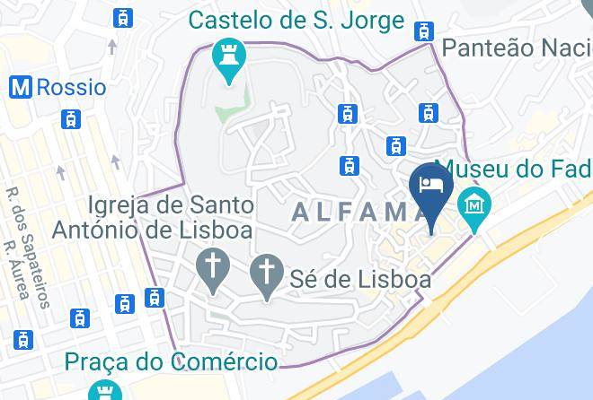 Lisbon - Barracao De Alfama Maps