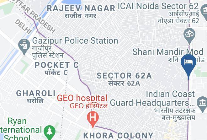 Noida - Ascent Biz Hotel Maps