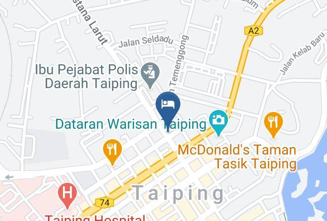 Larut - Barrack Street Hotel Maps