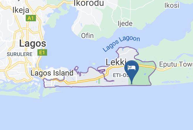 Eti Osa - Barracuda Beach Resort Lagos Maps