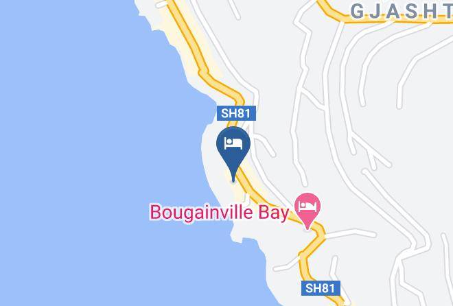 Saranda - Barracuda Hotel Maps