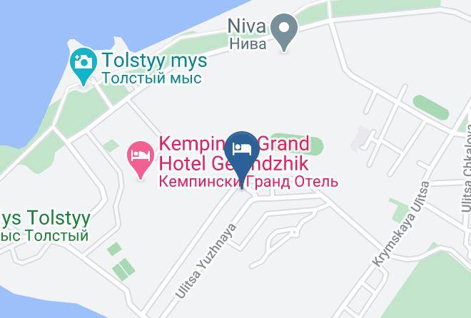 Gelendzhik - Barrakuda Hotel Maps
