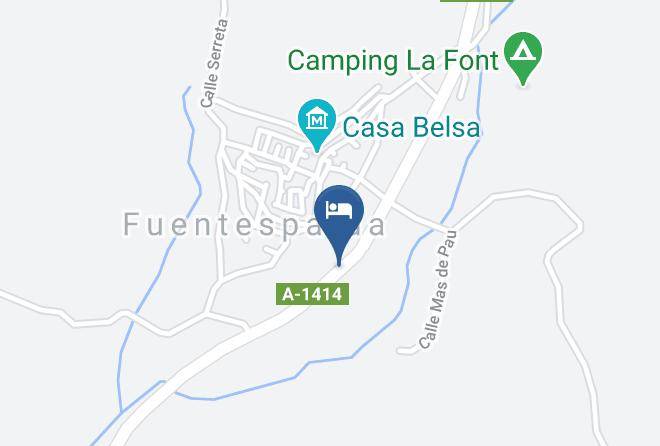 Teruel - Barranc De La Serra Albergue Rural Maps