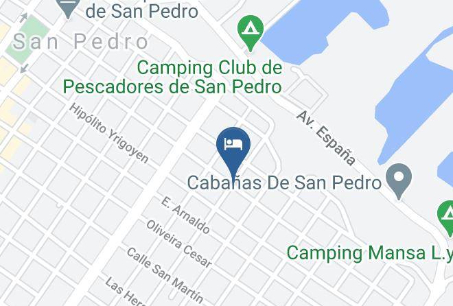 San Pedro - Barrancas Hotel Maps