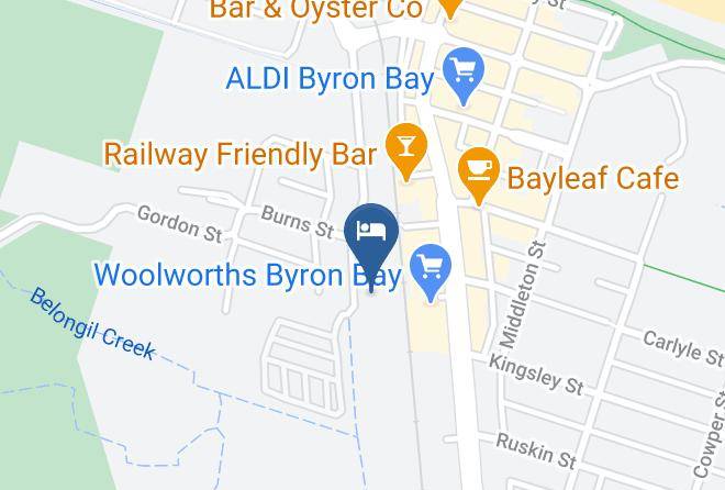 Byron - Barrel & Branch The Surf Shack Maps