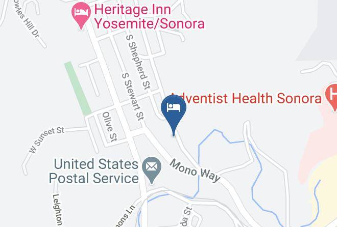 Tuolumne - Barretta Gardens Inn Maps