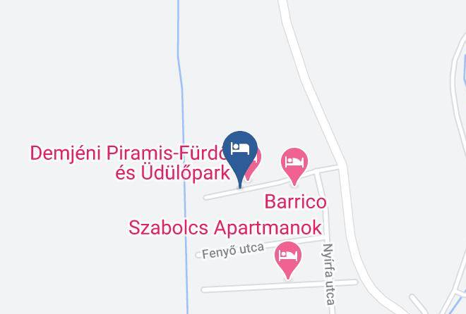 Demjen - Barrico Thermal Hotel Maps