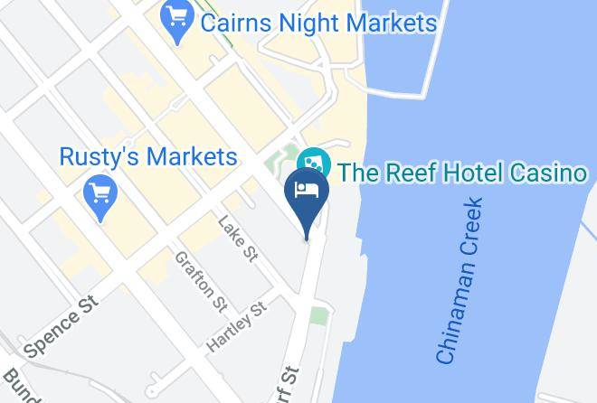Cairns - Barrier Reef Hotel Maps
