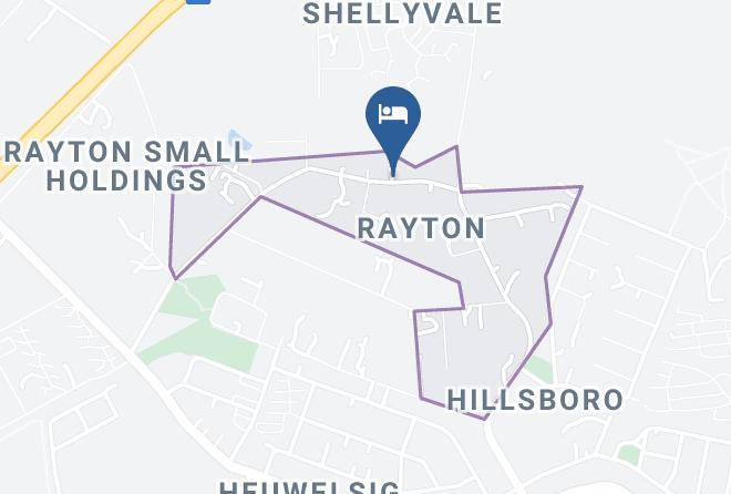 Barristers Inn Bloemfontein Map