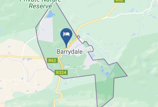 Overberg - Barrydale Backpackers & Dung Beetle Pub Maps