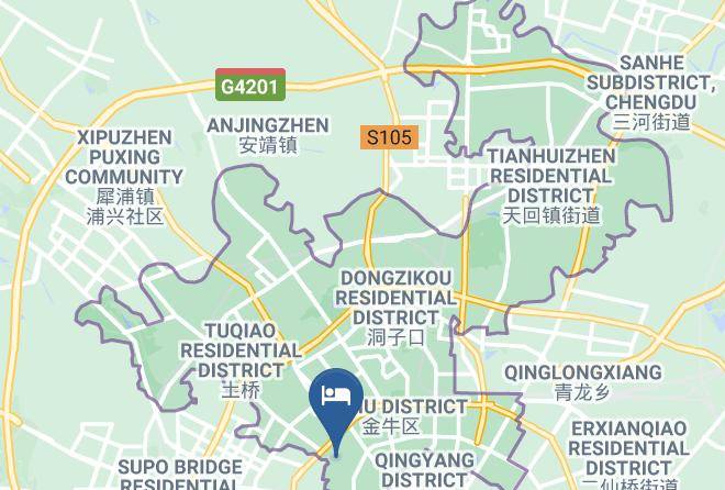 Chengdu - Barsby Hotel Maps