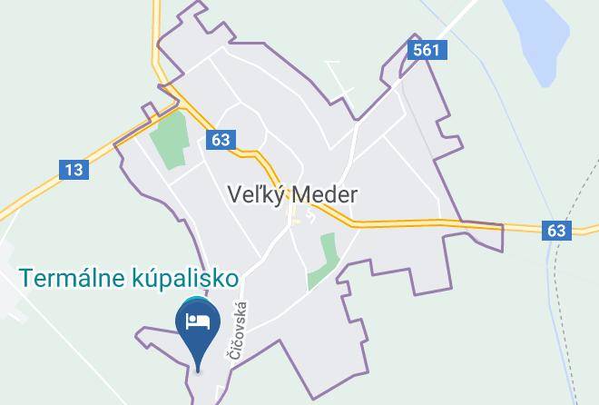 Dunajska Streda - Bartal Penzion Maps