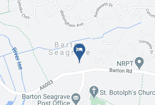 Northants - Barton Hall Hotel Maps