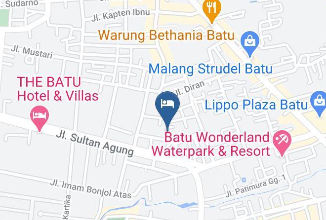 Kota Batu - Baru Hotel Maps