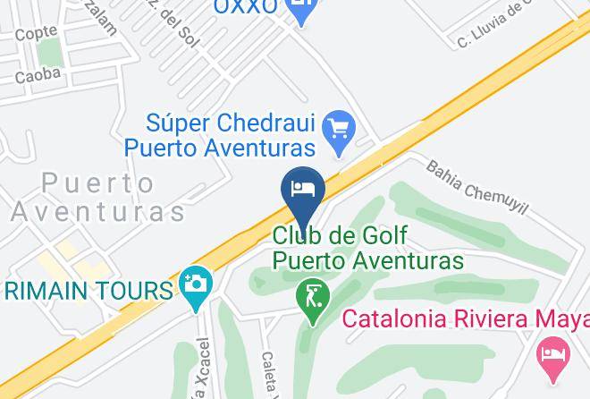 Solidaridad - Baru Puerto Aventuras Maps