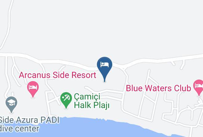Manavgat - Akra Sorgun Tui Blue Sensatori Maps