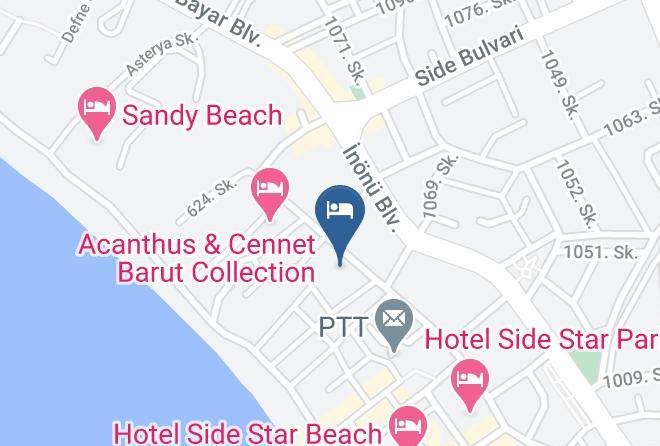 Manavgat - Tui Blue Barut Andiz Maps