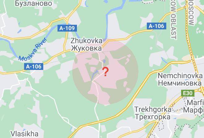 Odintsovsky District - Barvikha 49 Dpk Maps