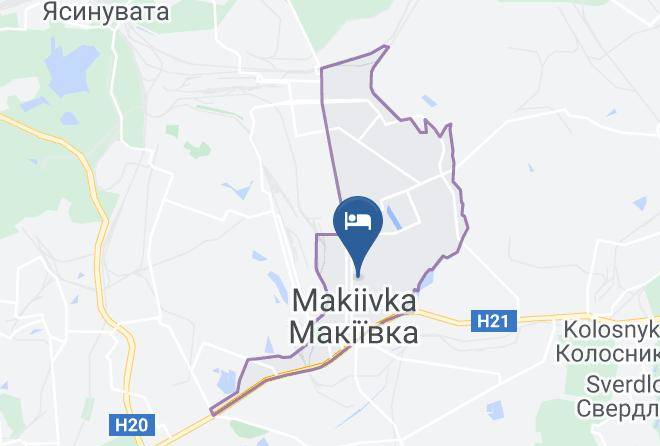 Makiivka - Barvykha Maps