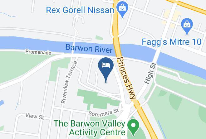 Greater Geelong - Barwon River Tourist Park Maps