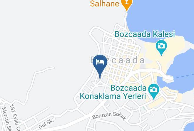 Bozcaada - Basak Konukevi Maps