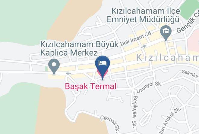 Kizilcahamam - Basak Termal Hotel Maps