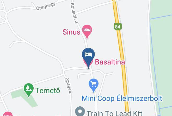 Balatonederics - Basaltina Maps