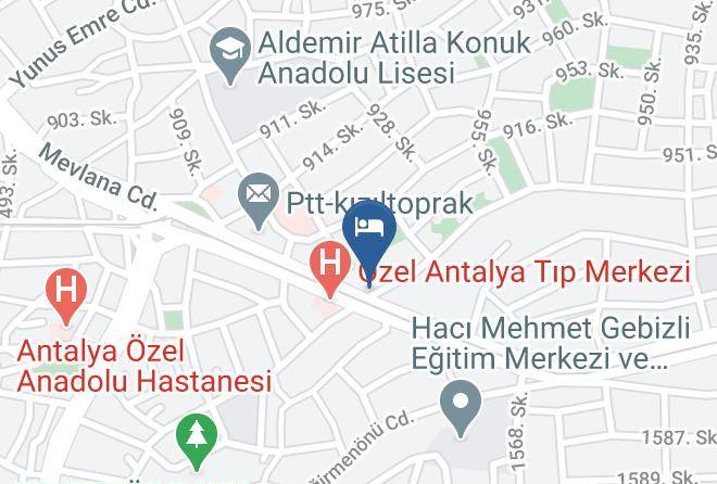 Muratpasa - Basaran Business Hotel & Spa Maps