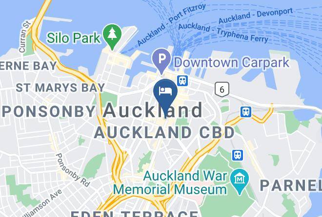 Auckland Auckland Central - Base Backpackers Auckland Maps