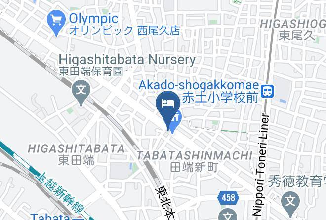 Kita Ward - Base Inn Tabata Maps