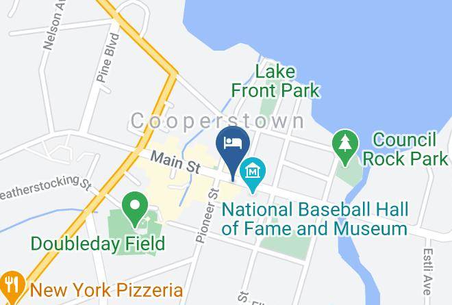 Otsego - Baseball Town Motel Maps