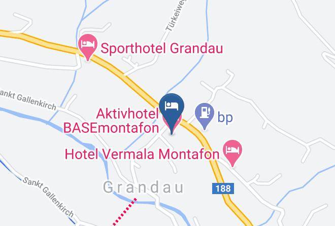 Bludenz - Aktivhotel Basemontafon Maps