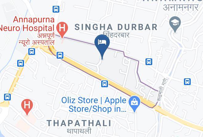 Basera Boutique Hotel Map